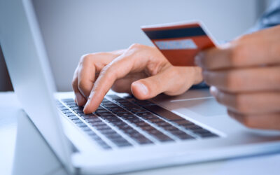 Man Payment Online With Credit Card