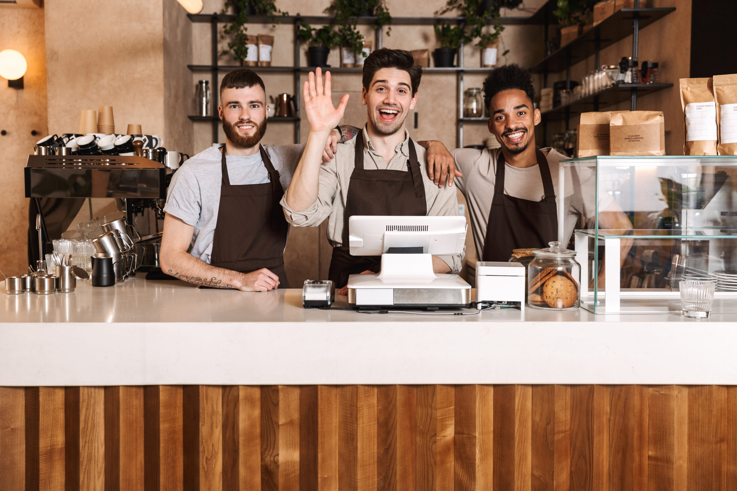employees clocking in